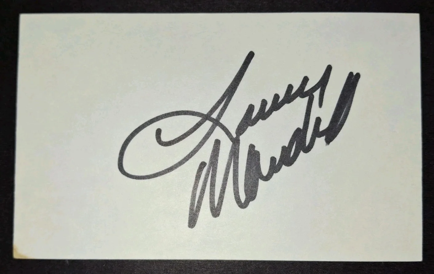 LOUISE MANDRELL - SIGNED 3x5 Index Card - GORGEOUS COUNTRY MUSIC SINGER 🎤, изображение 4