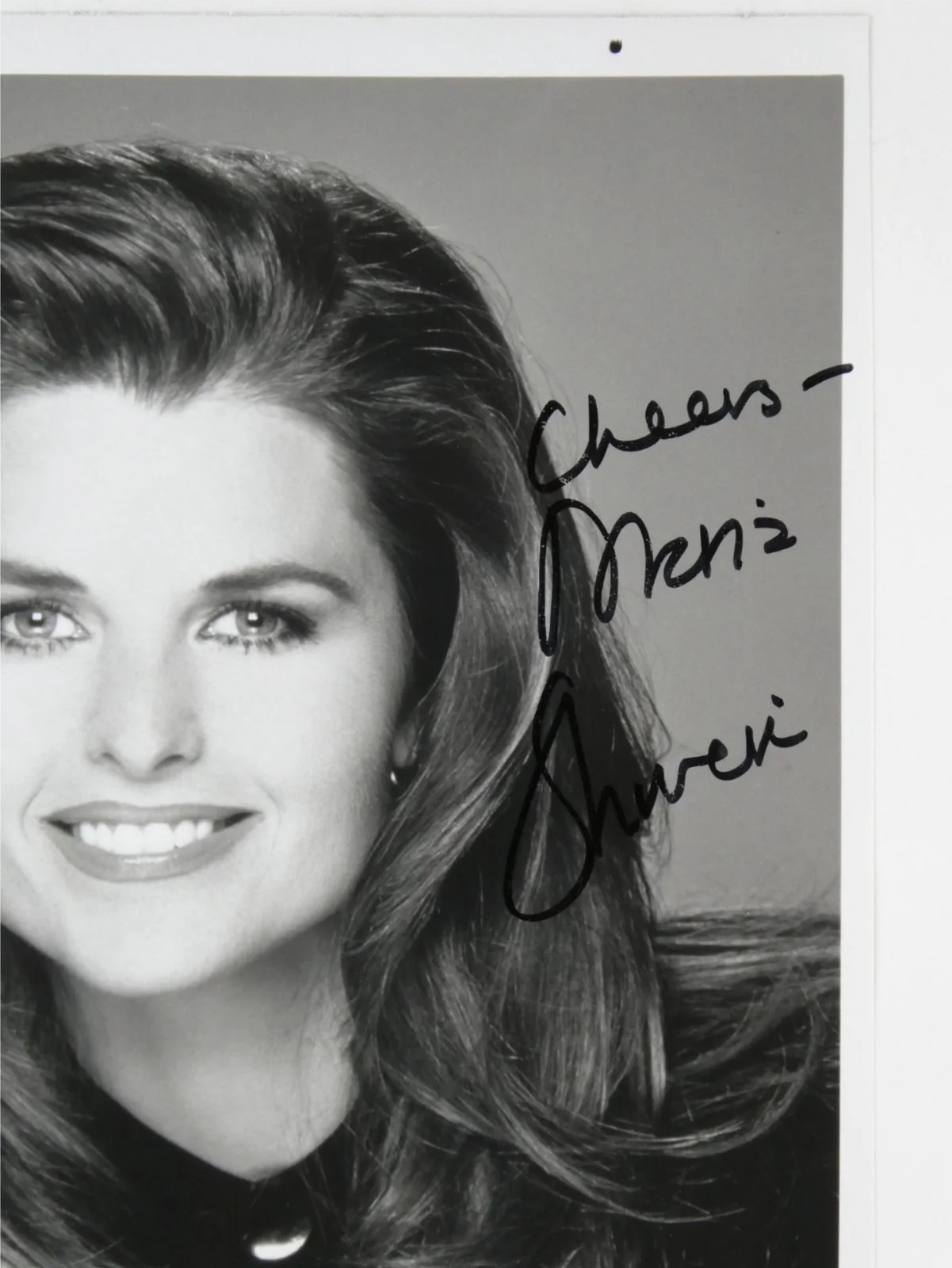 Maria Shriver — Maria Shriver Signed 8x10 B&W Photo Autographed, image 2