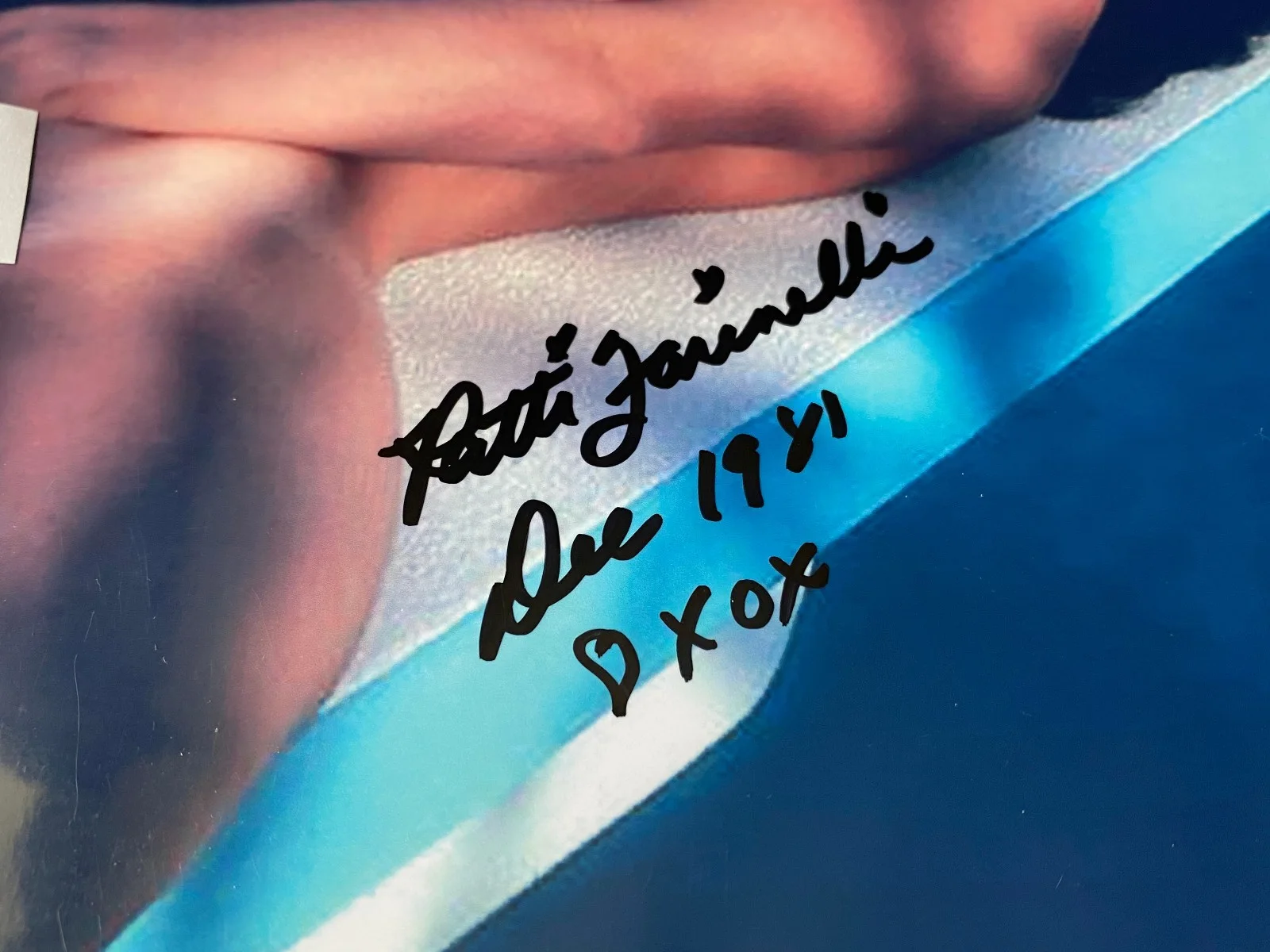 Patricia Farinelli — Patricia Farinelli Signed Photo Auto Patti, image 2