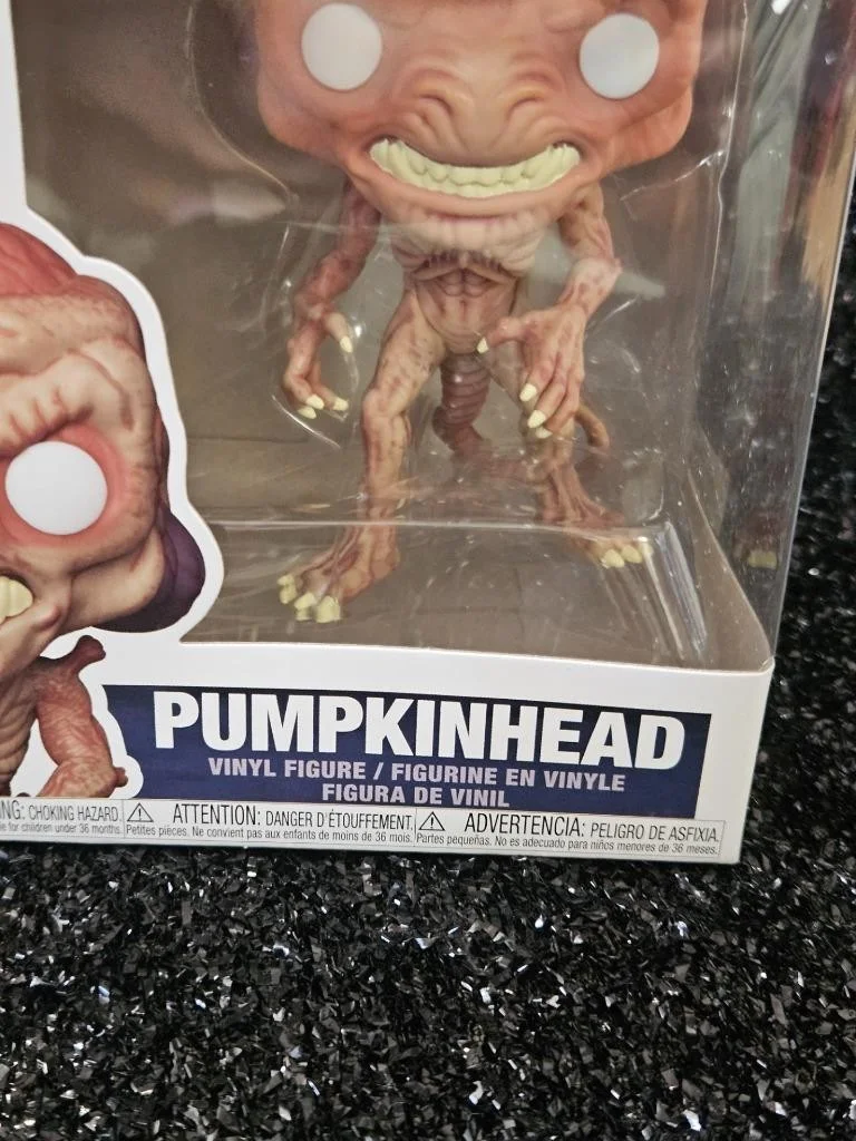 TOM WOODRUFF Jr — TOM WOODRUFF JR HAND SIGNED AUTOGRAPHED FUNKO POP! 1907 PUMKINHEAD FIGURE W/ COA, изображение 3