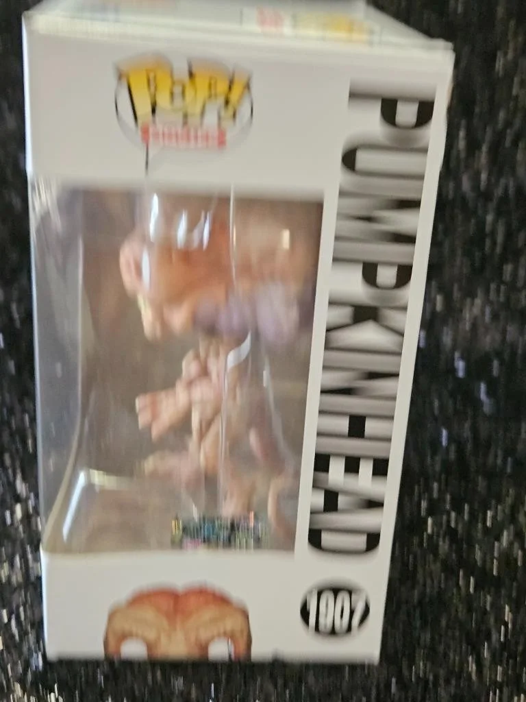 TOM WOODRUFF Jr — TOM WOODRUFF JR HAND SIGNED AUTOGRAPHED FUNKO POP! 1907 PUMKINHEAD FIGURE W/ COA, изображение 4