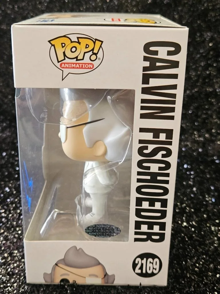 KEVIN KLINE — KEVIN KLINE SIGNED AUTOGRAPHED FUNKO POP 2169 CALVIN FISCHOEDER BOB'S BURGER COA, изображение 5
