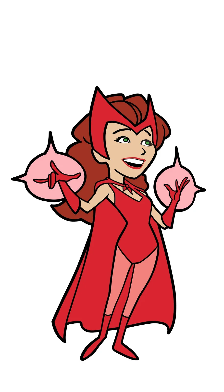 FiGPiN Wanda - WandaVision (0691) Marvel Studios 3-Inch Enamel Pin, image 5