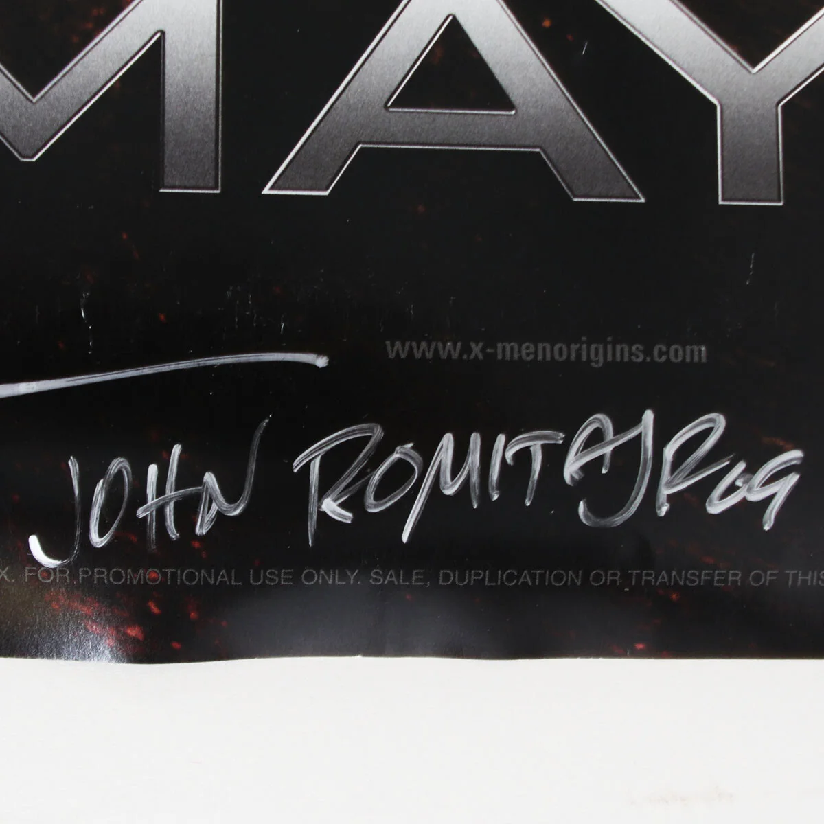 X-Men Origins Wolverine Signed Promo Poster (3) John Romita, Josef Rubinstein..., image 4