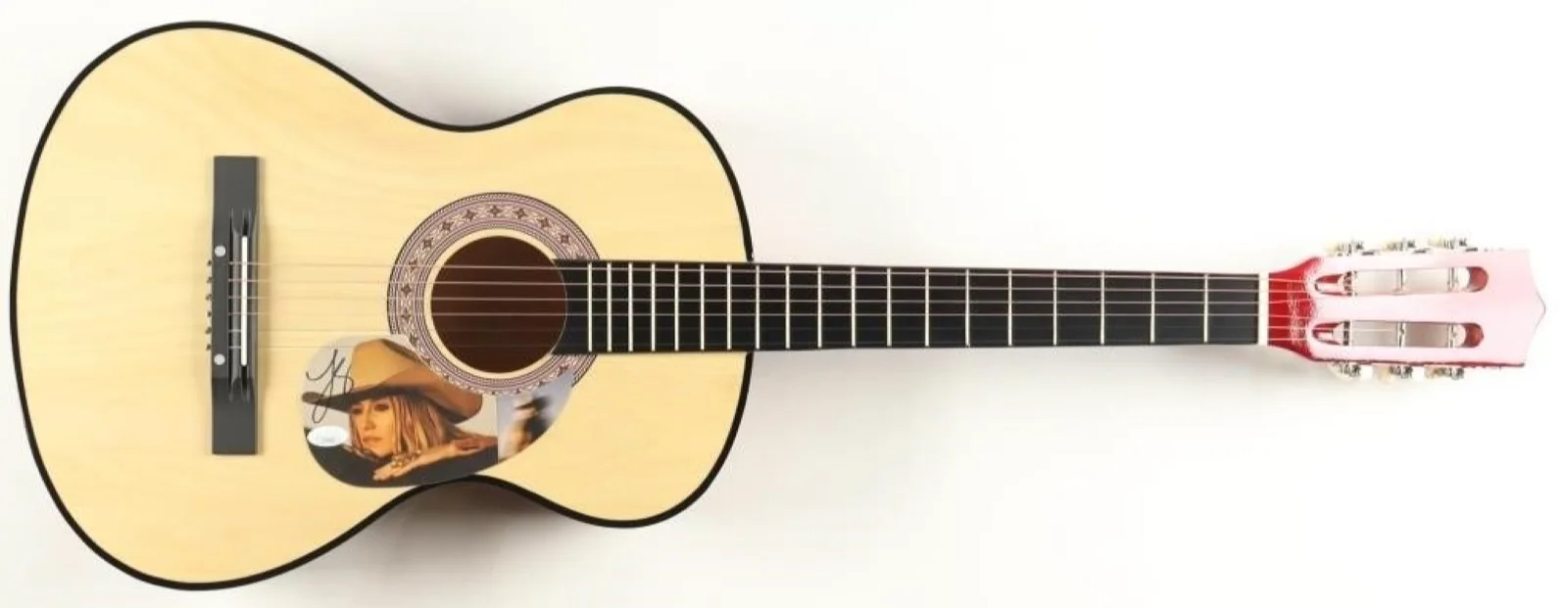 Lainey Wilson 38" Autographed Acoustic Guitar With JSA Authentication.., image 3