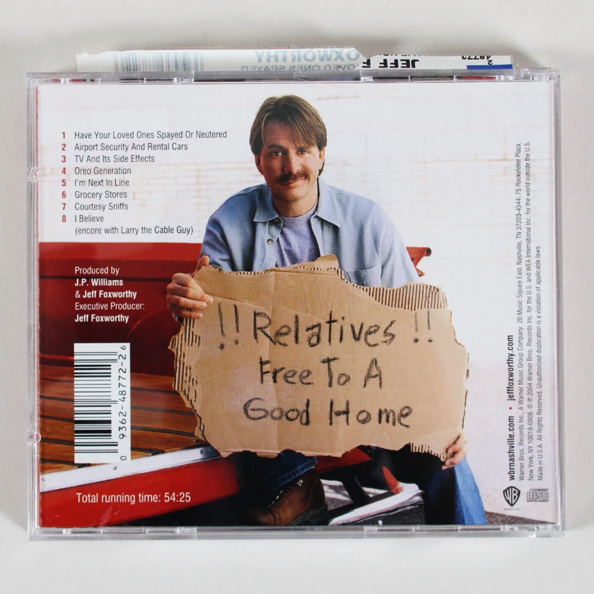 Jeff Foxworthy Signed CD Have Your Loved Ones Spayed or Neutered - COA BAS, image 5