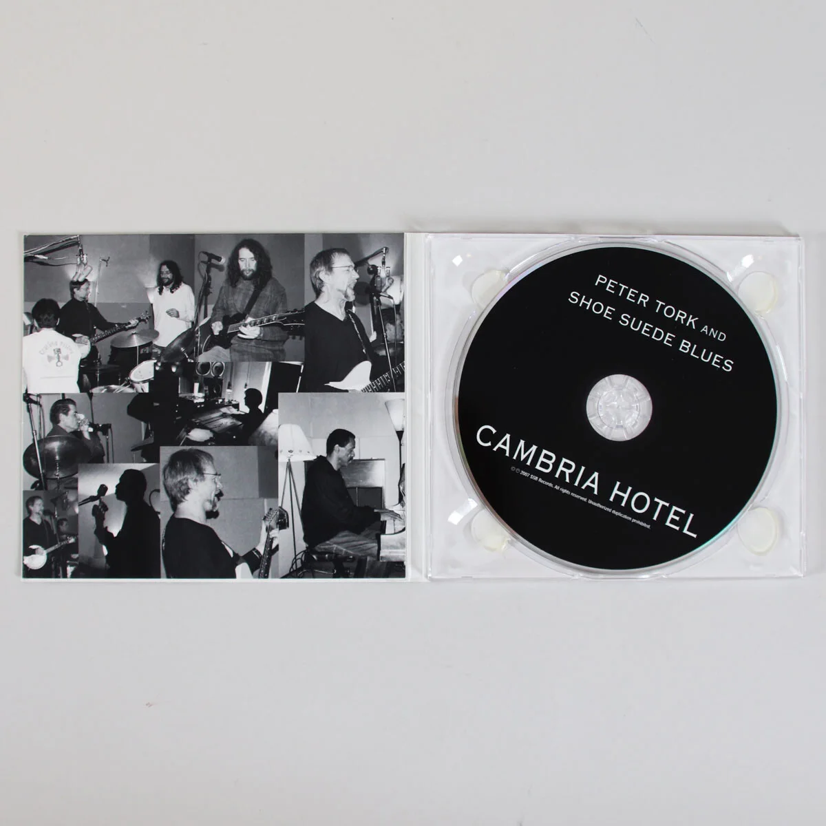 Peter Tork Signed CD Cambria Hotel- COA JSA, image 3