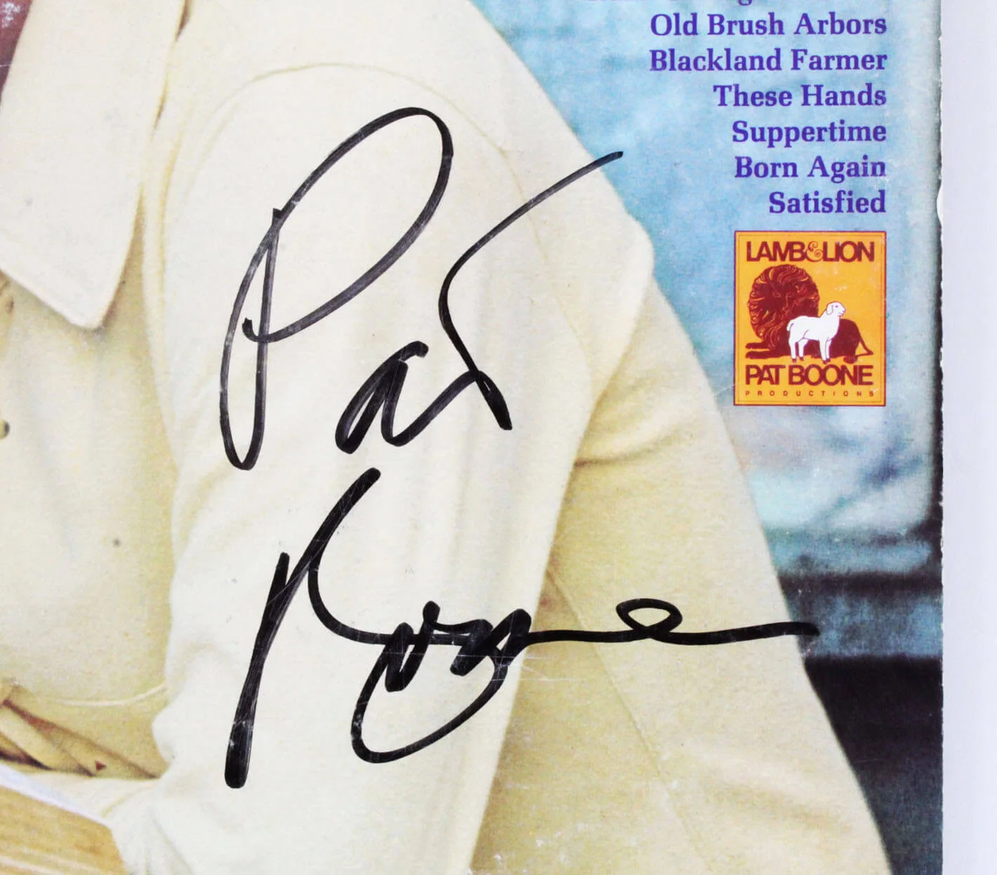 Pat Boone Signed Record Album - COA JSA, image 2