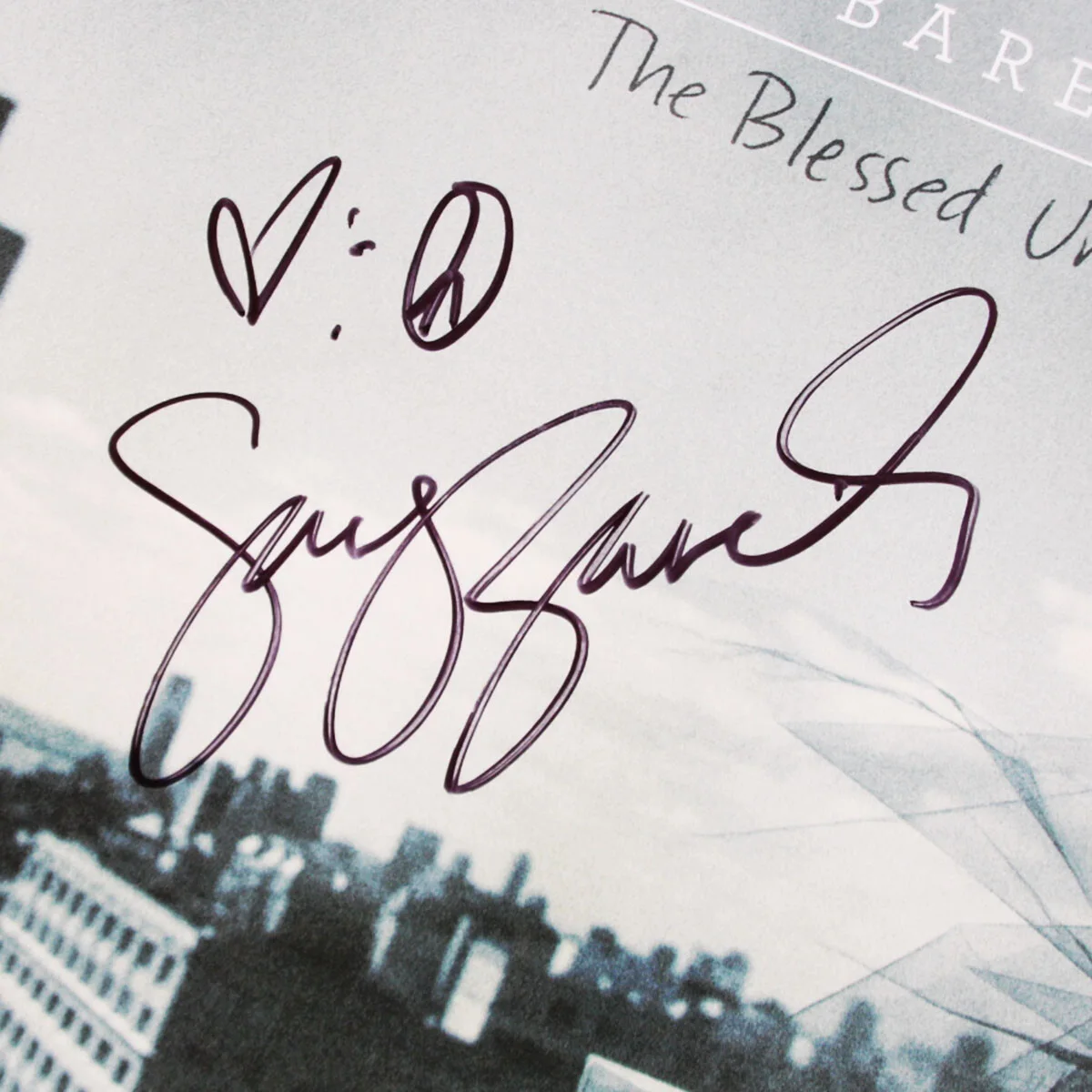 Sara Bareilles Signed Record Album - COA JSA, image 2
