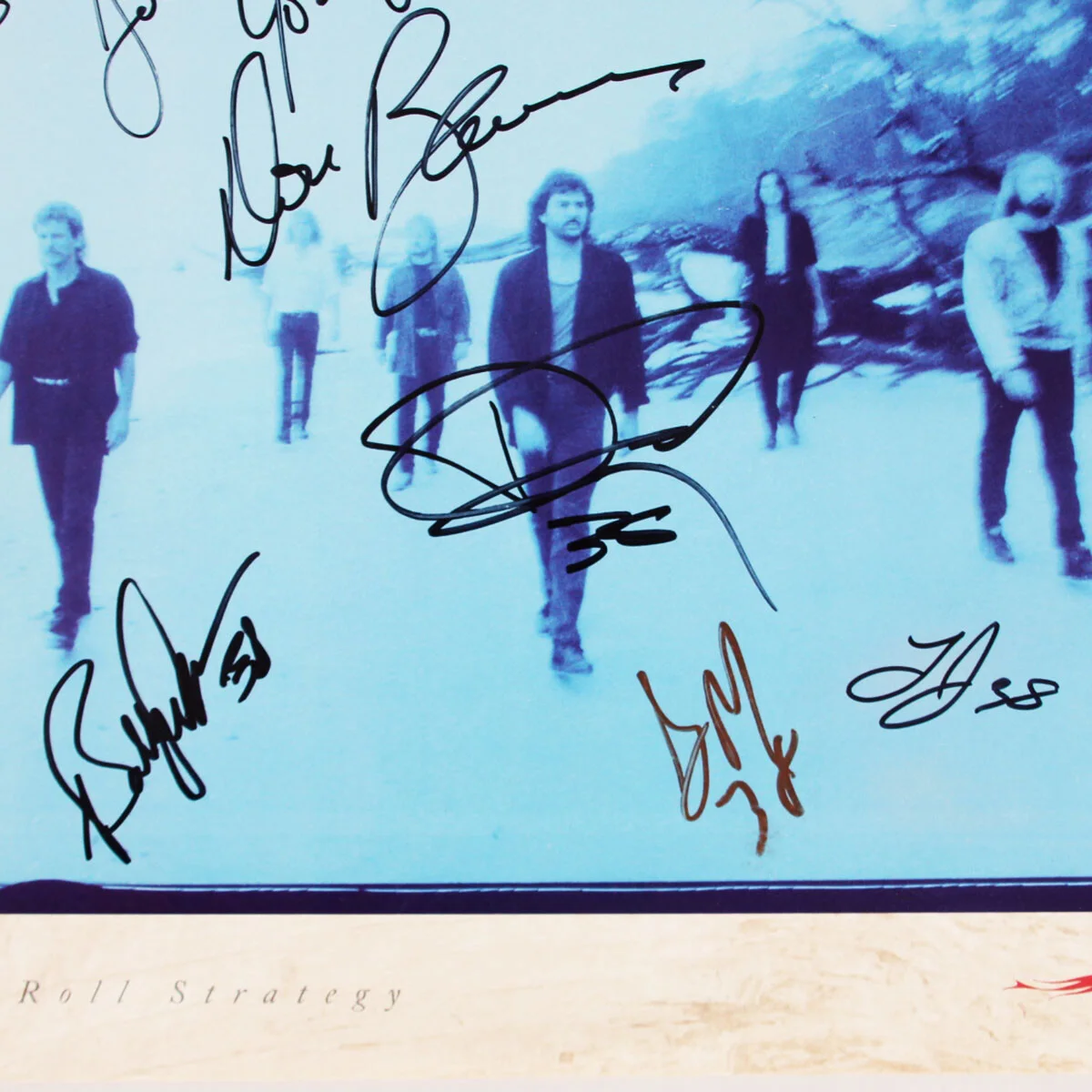 Thirty Eight Special Signed Record Album "Rock & Roll Strategy" (5) - COA JSA, image 3