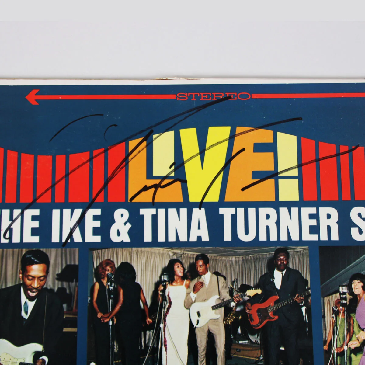 Rare Ike & Tina Turner Signed Record Album - COA JSA, изображение 2