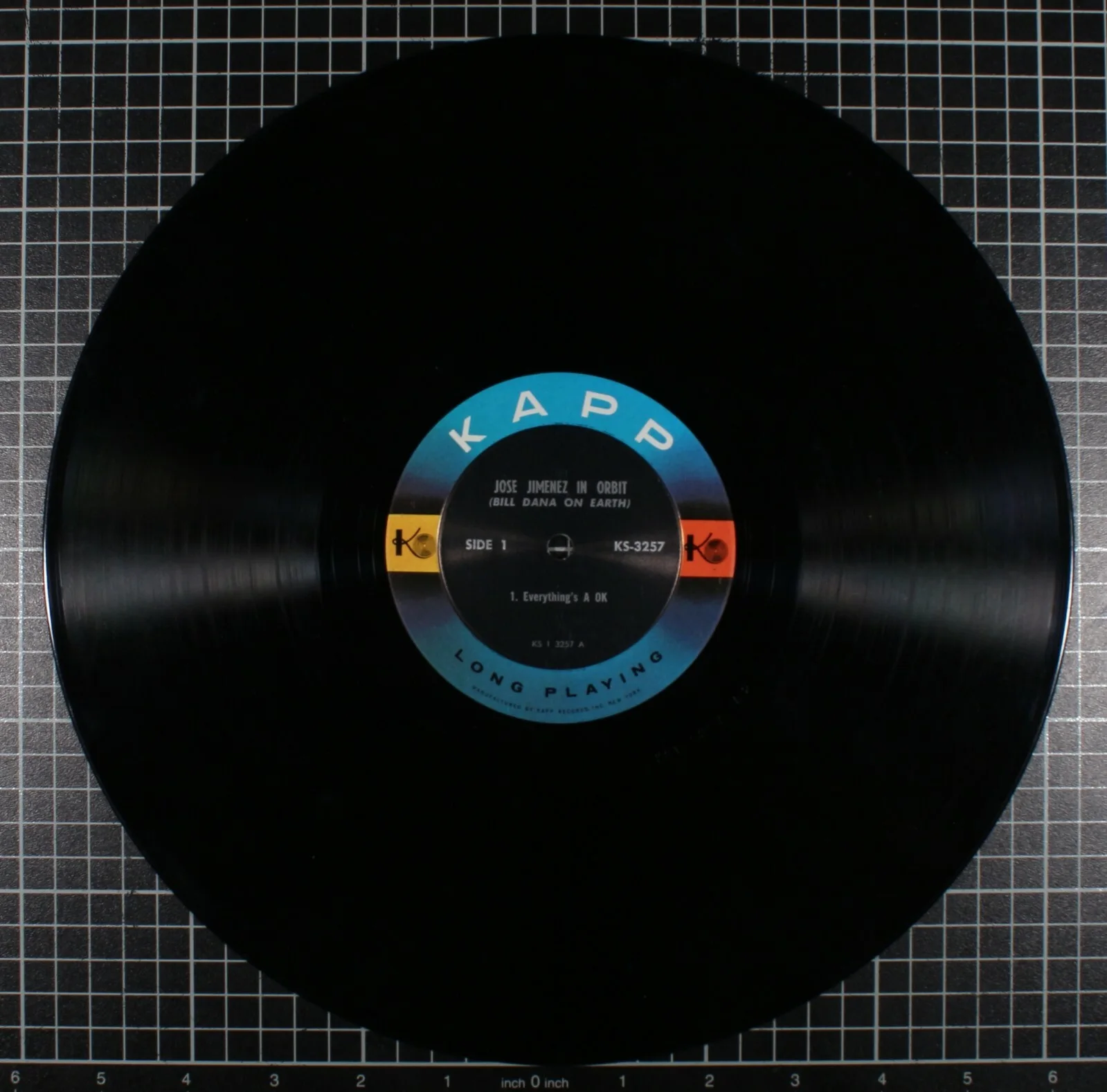 LP Record - "Jose Jimenez In Orbit" Comedy Album Bill Dana Signed Autographed, изображение 4
