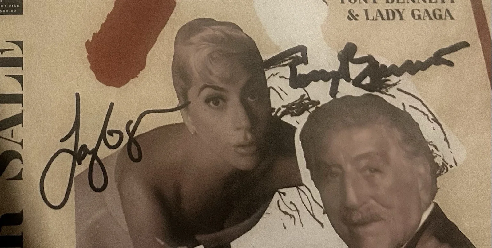 Lady Gaga & Tony Bennett - Love For Sale Signed CD!! FAST & SECURE SHIPPING!! 🚚, изображение 2