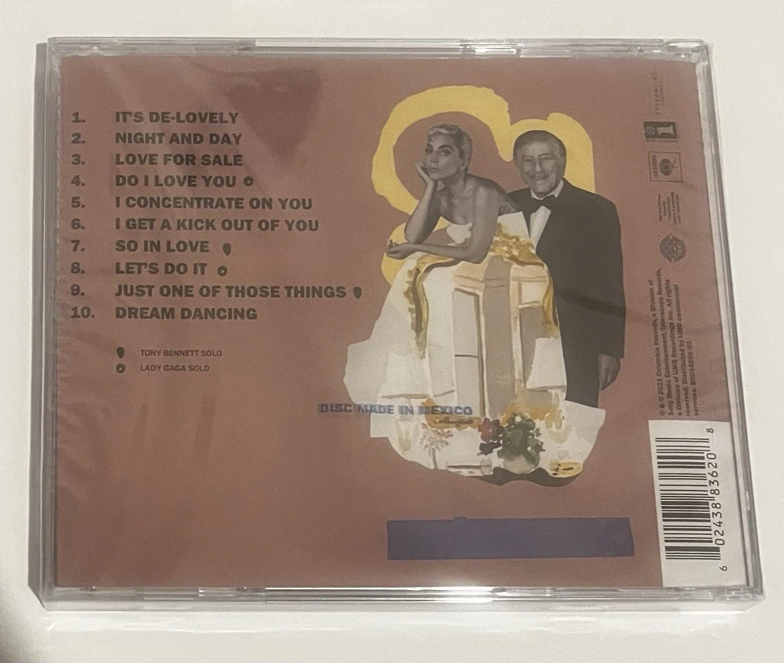 Lady Gaga & Tony Bennett - Love For Sale Signed CD!! FAST & SECURE SHIPPING!! 🚚, изображение 3