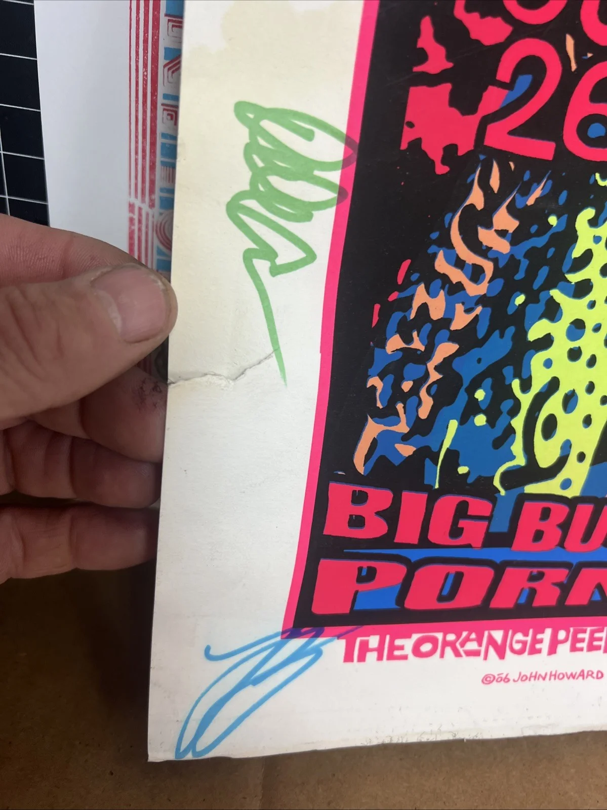 The Melvins Band Signed Autograph Poster Concert John Howard Numbered /200 Rock, изображение 3