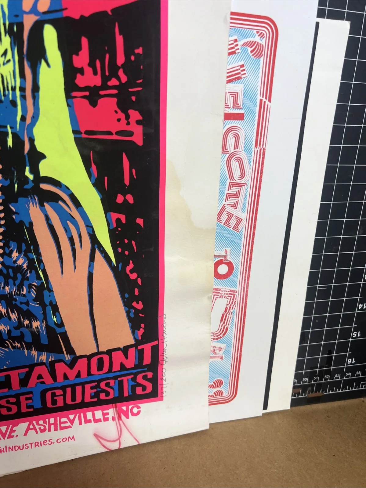 The Melvins Band Signed Autograph Poster Concert John Howard Numbered /200 Rock, изображение 4