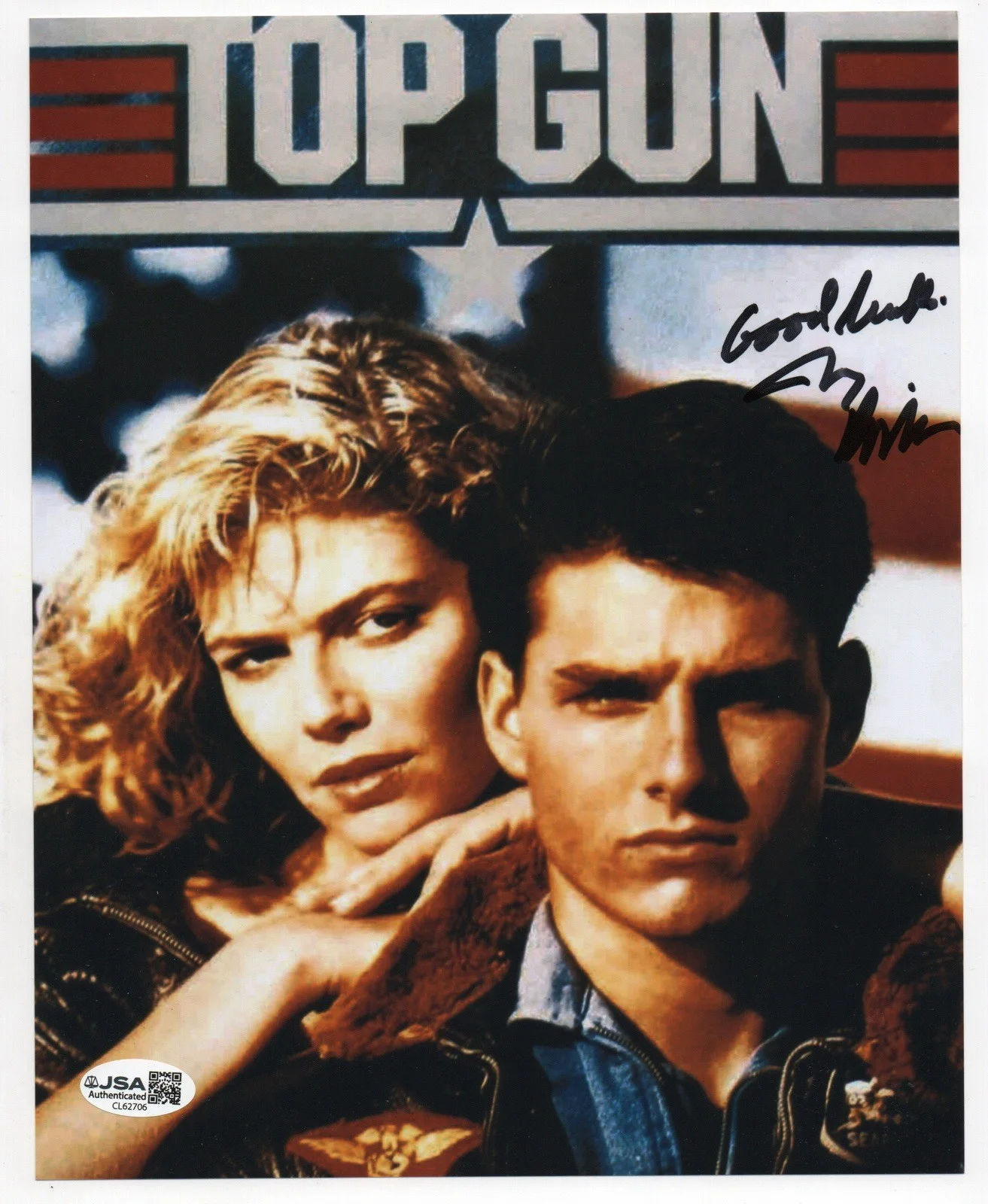 Jerry Bruckheimer — Jerry Bruckheimer autographed signed 8x10 photo JSA COA Producer Top Gun Con Air