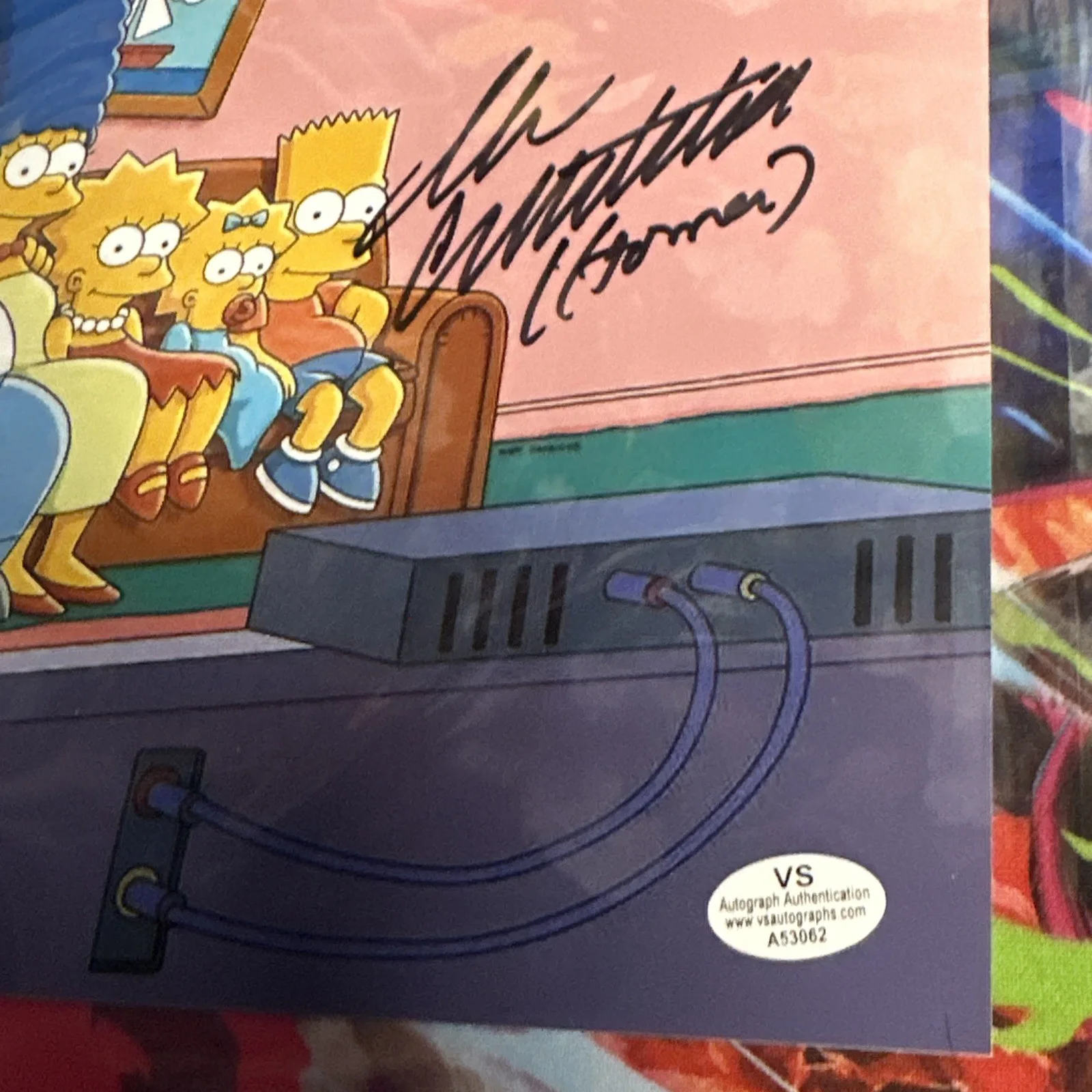 The Simpsons - Nancy Cartwright and Dan Castellaneta Signed 8x10 Photo - W COA, image 4