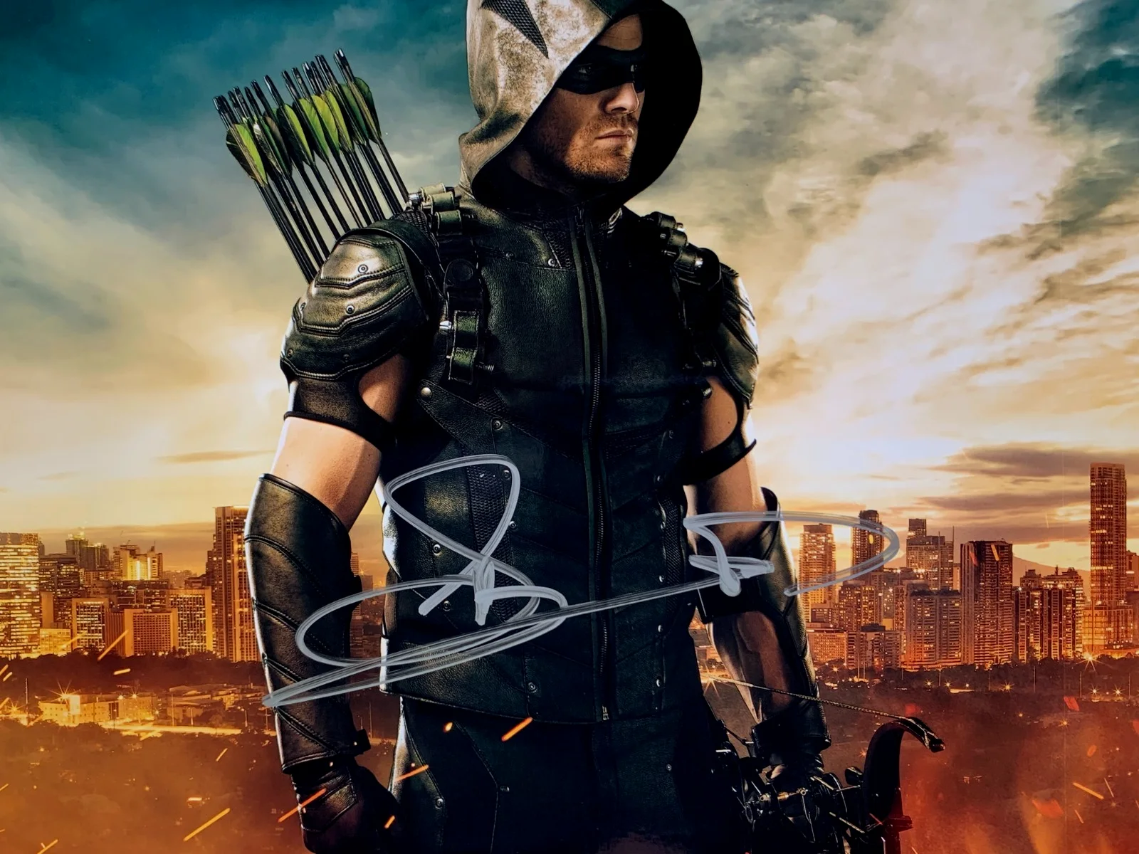 Stephen Amell — STEPHEN AMELL "Arrow" signed photo, with COA, 8x10, image 4