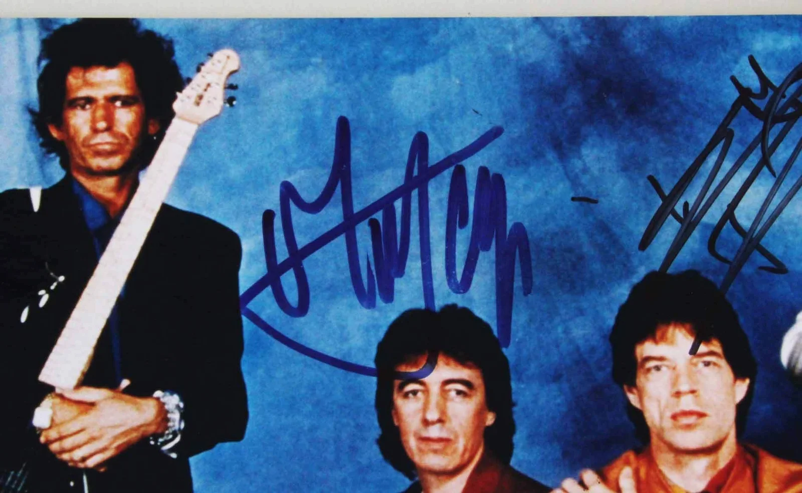 The Rolling Stones Signed Photo - Bill Wyman, Ronnie Wood, Mick Jagger, Keit..., изображение 3