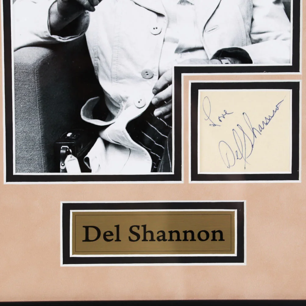 Del Shannon Signed Photo Display - COA JSA, image 3