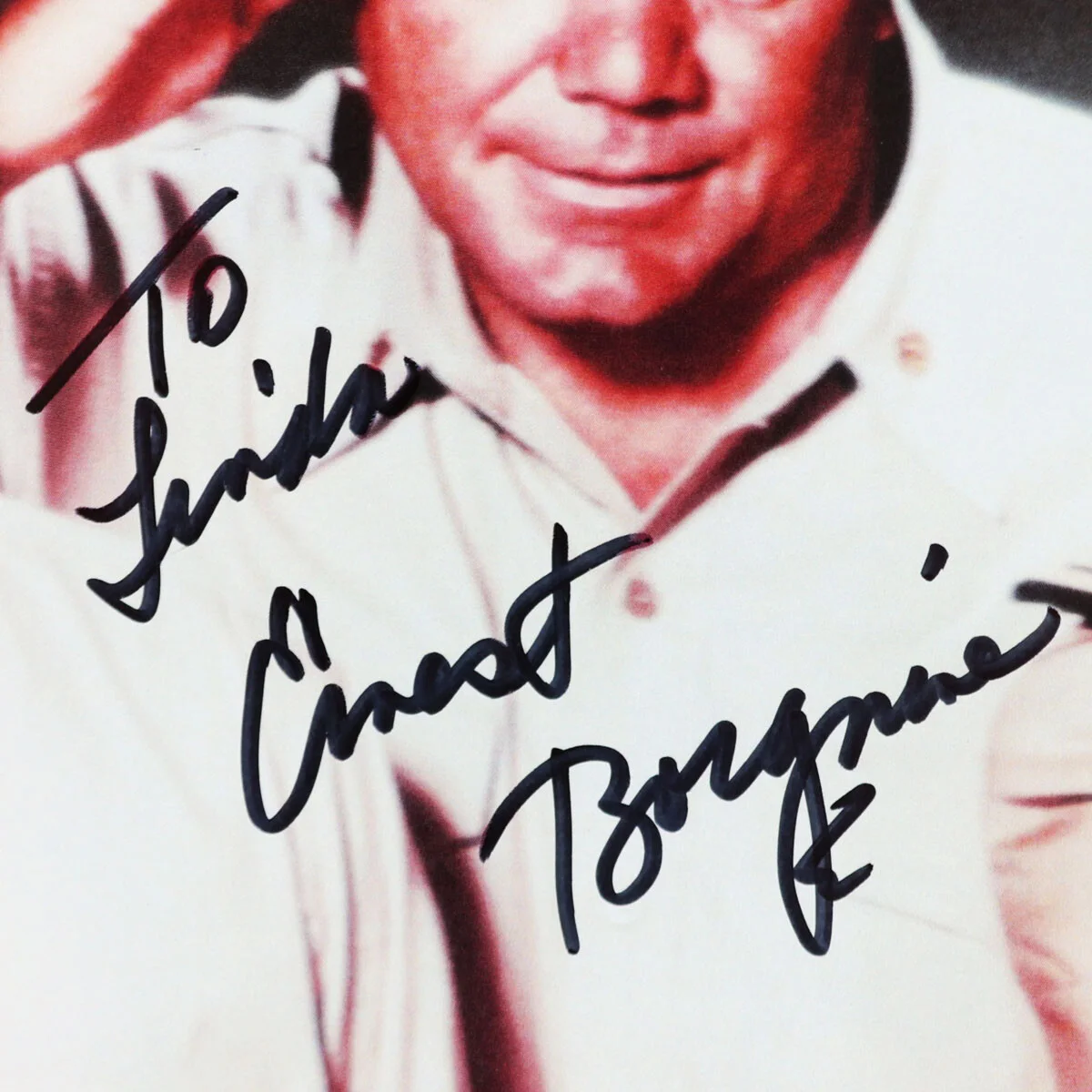 Ernest Borgnine Signed Photo 8x10 - COA JSA, image 2