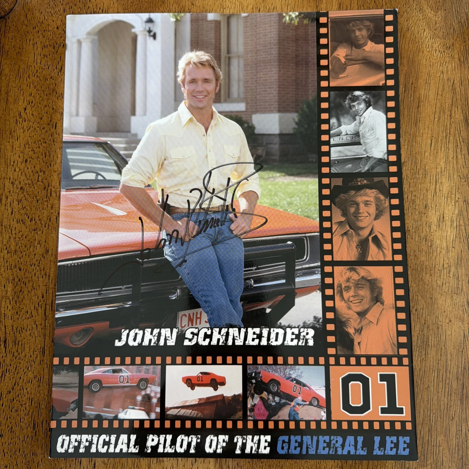 John Schneider — JOHN SCHNEIDER... The Dukes Of Hazzard - (8.5x11) SIGNED