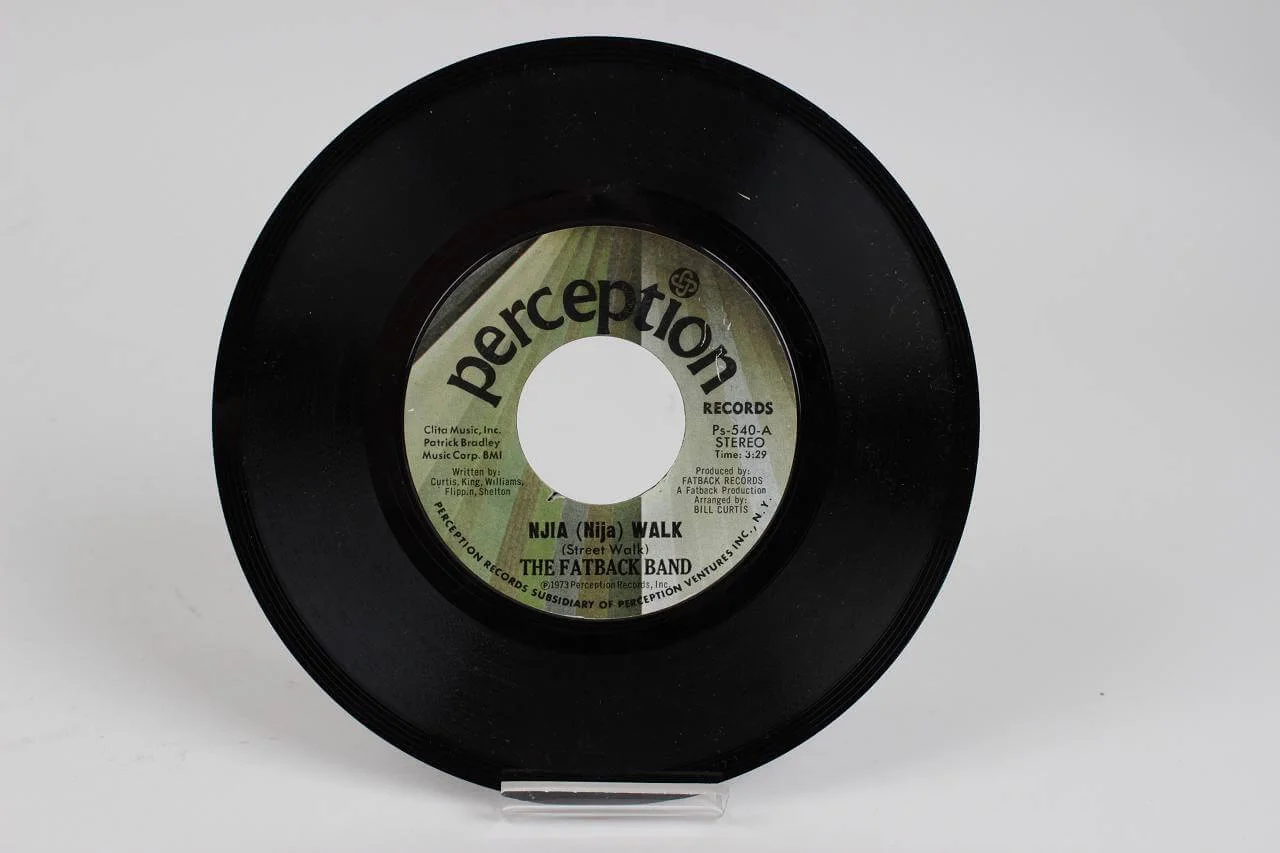 Fatback Band & Njia Walk 45 Record, image 3