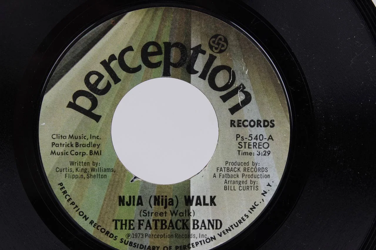 Fatback Band & Njia Walk 45 Record, image 4