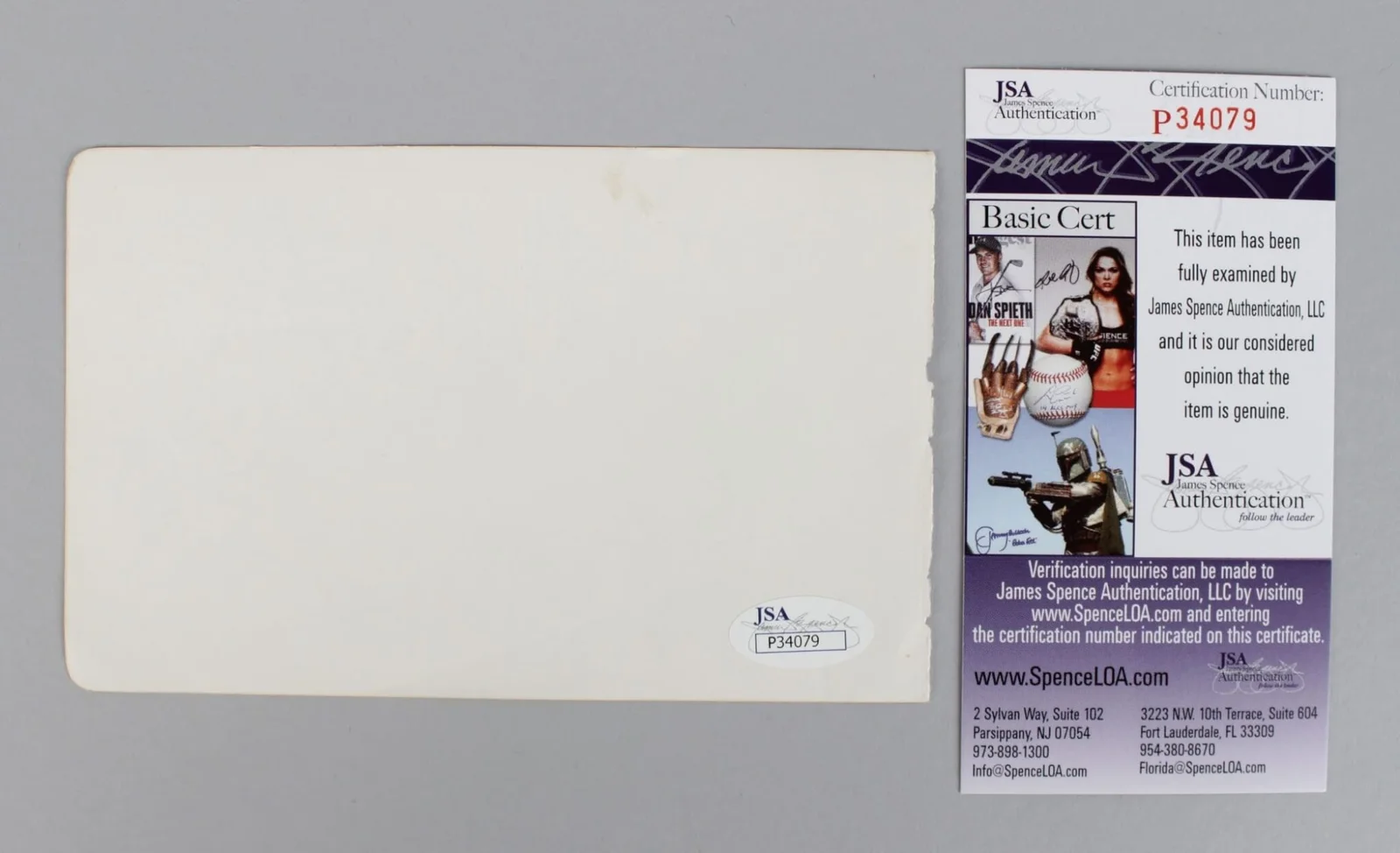 Greer Garson Signed Album Page - COA JSA, image 2
