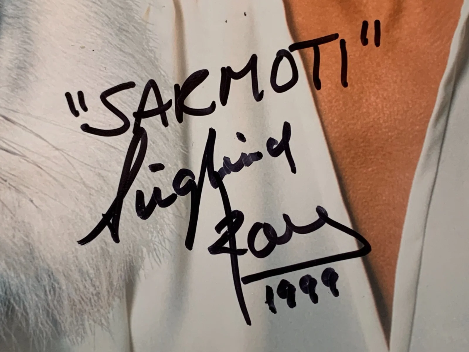 Siegfried, Roy — SIEGFRIED & ROY "Sarmoti" signed 8x10 photo, with COA, изображение 2