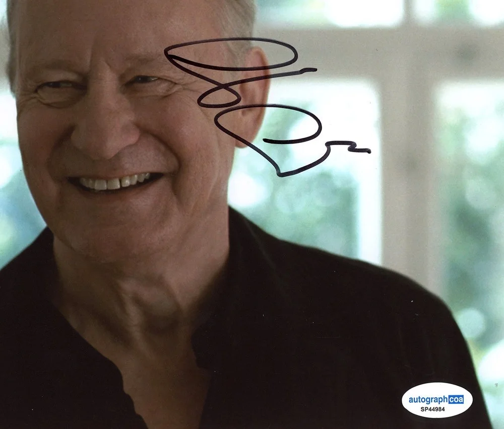 Stellan Skarsgard — Stellan Skarsgard signed "SENTIMENTAL VALUE" 8x10 Photo c Golden Globe ACOA COA, изображение 4