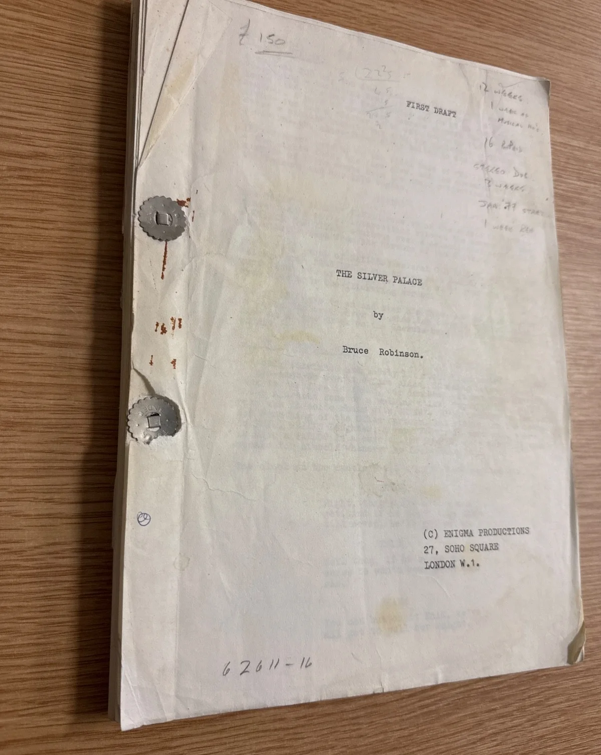 Original the silver palace movie script, image 5