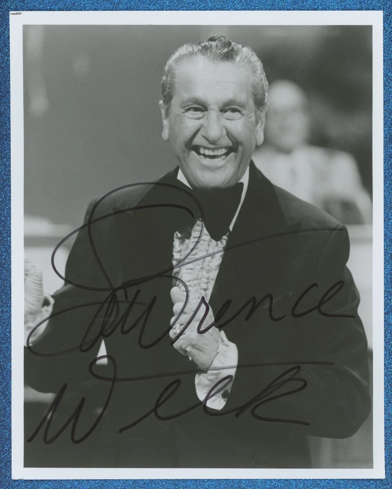 Lawrence Welk — Lawrence Welk 8x10 inch signed Black & White photo w JSA COA