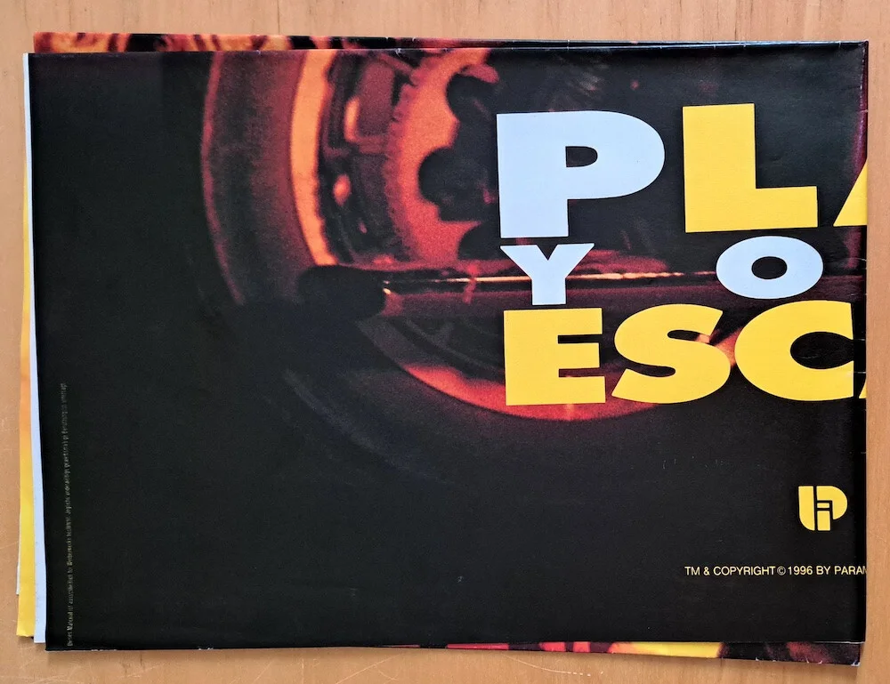 ESCAPE FROM L.A. ORIGINAL GERMAN THEATRICAL TEASER FILM POSTER JOHN CARPENTER, image 2
