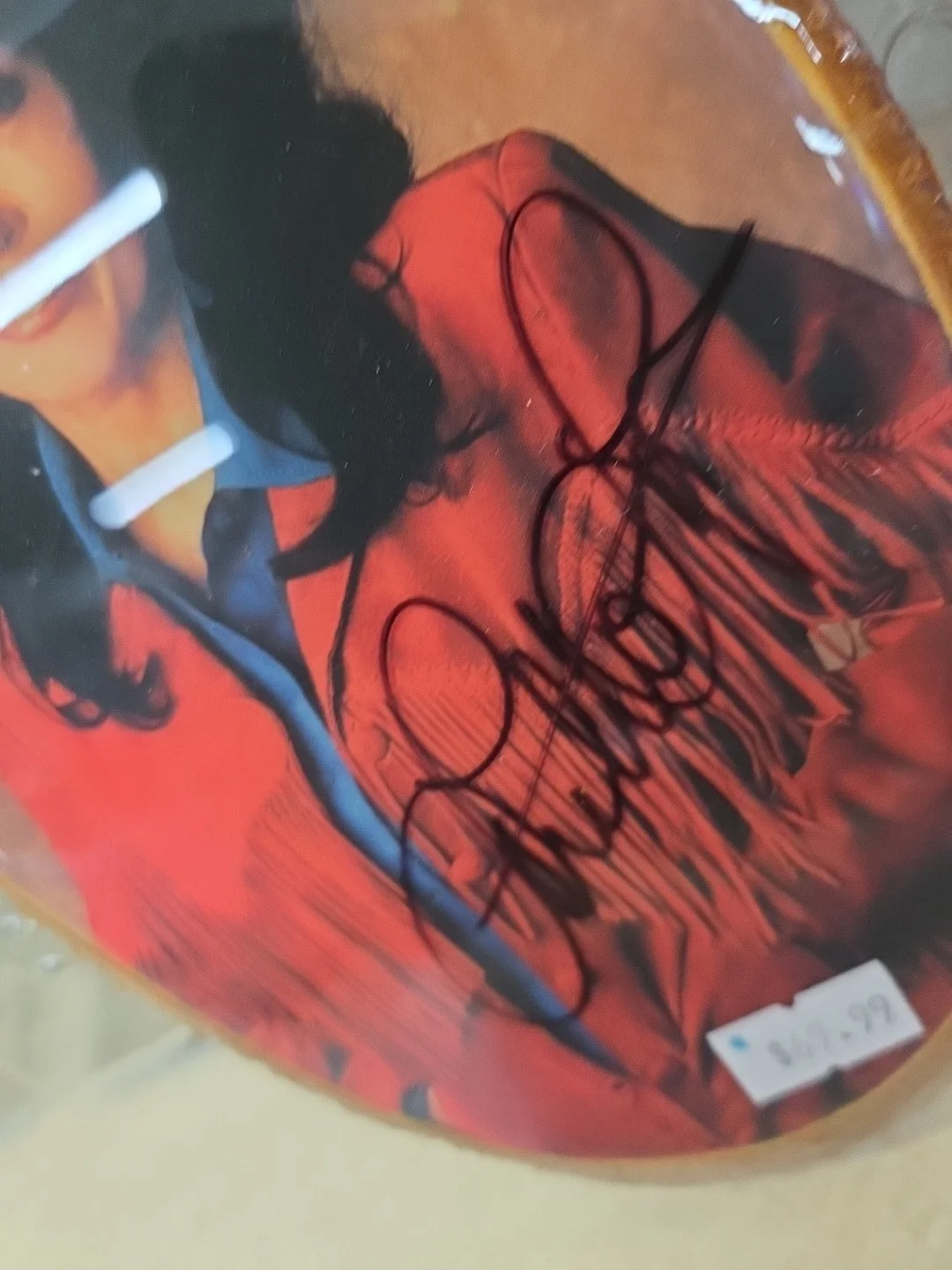 LORETTA LYNN AUTOGRAPHED WALL PLAQUE. COA PROVIDED., image 4