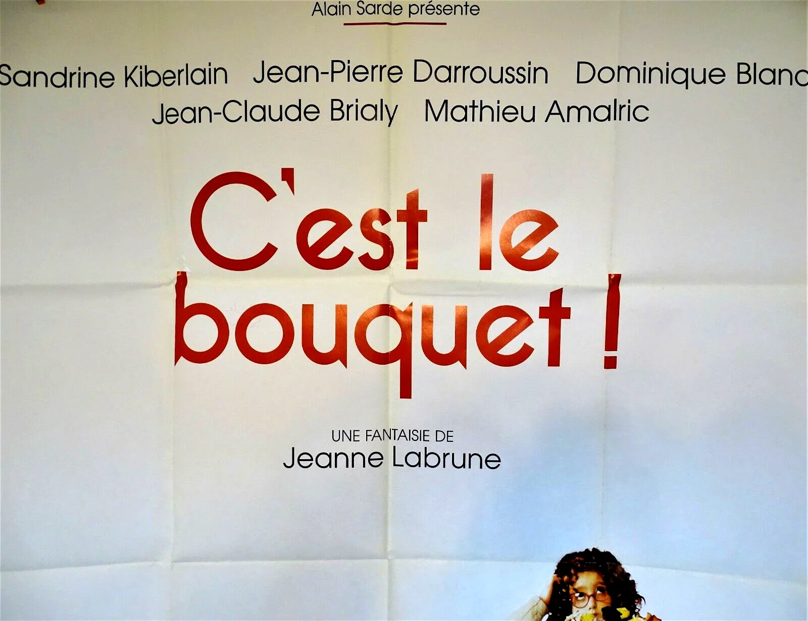 Original 2004 French movie film poster C’est le Bouquet romantic wall decor gift, изображение 3