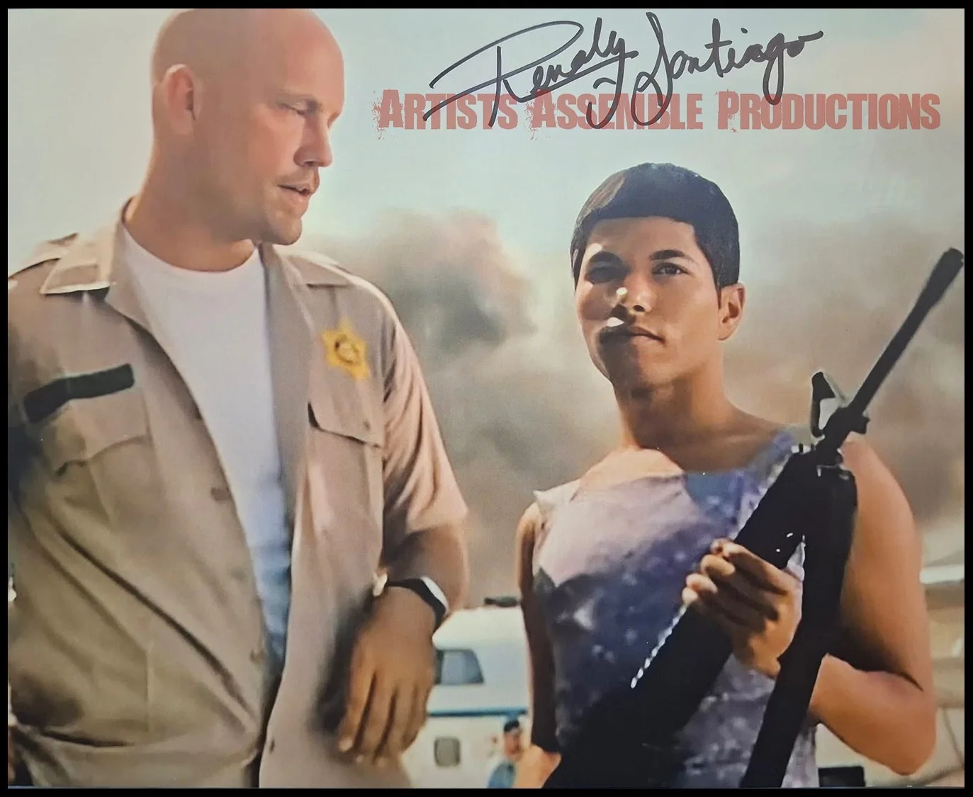 Renoly Santiago — RENOLY SANTIAGO Signed Autograph CON AIR Malkovich 8x10 Photo w/COA