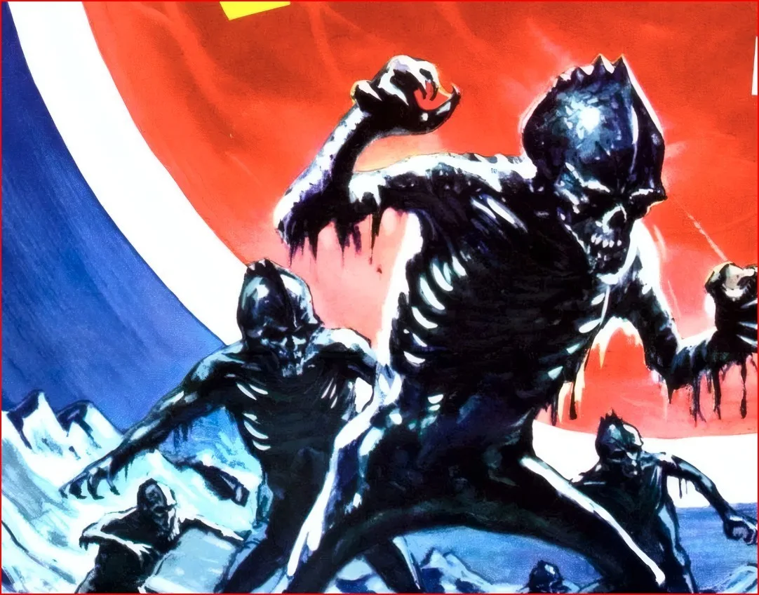 Planet Of The Vampires 1965 Sci-fi Restored 27.2" x 41" US One Sheet Poster, изображение 5