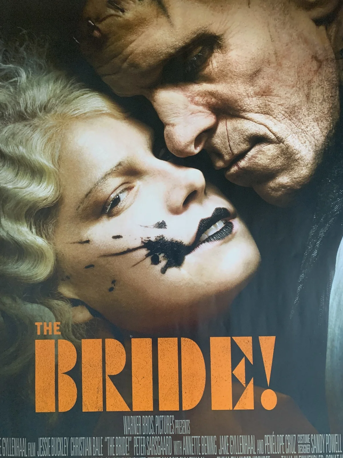 Maggie Gyllenhaal's - The Bride Original UK Quad Cinema Poster 2026 - Landscape, изображение 3