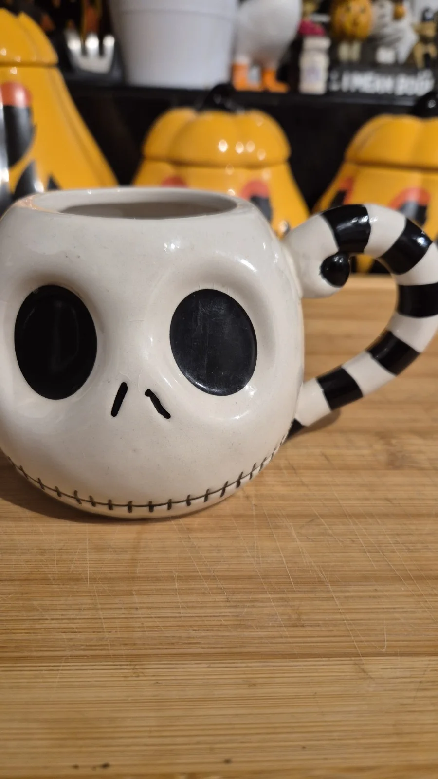 The Nightmare Before Christmas Mug - Official Ceramic Jack Head Shaped Mug, изображение 3