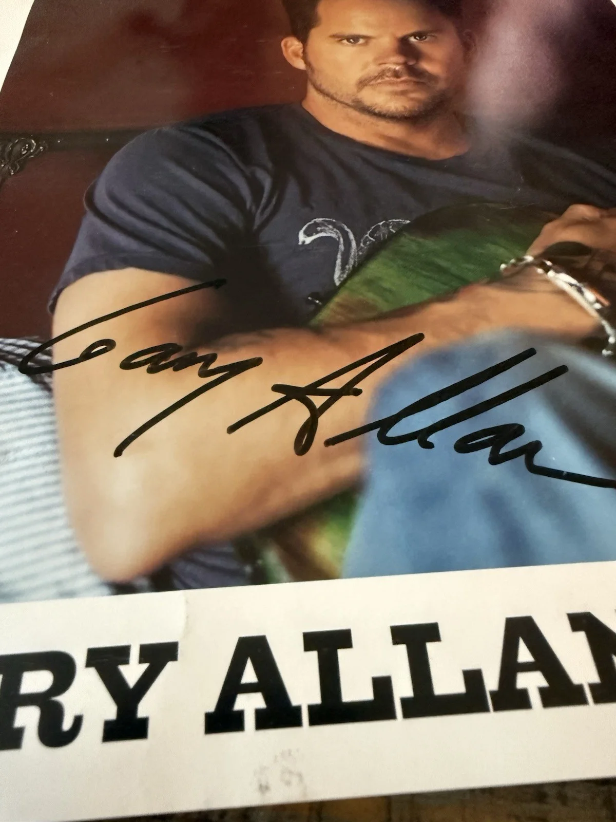 Gary Allan Signed Autographed Photo 8x10, image 3