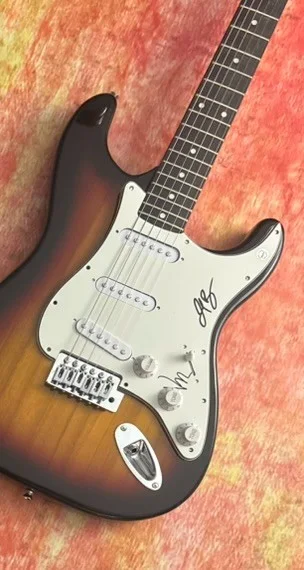 GFA Kenneth & Joey Duo * THE MILK CARTON KIDS * Signed Electric Guitar COA, изображение 3