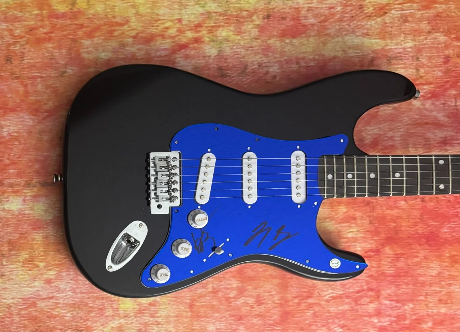 GFA Kenneth & Joey Duo * THE MILK CARTON KIDS * Signed Electric Guitar COA, изображение 2