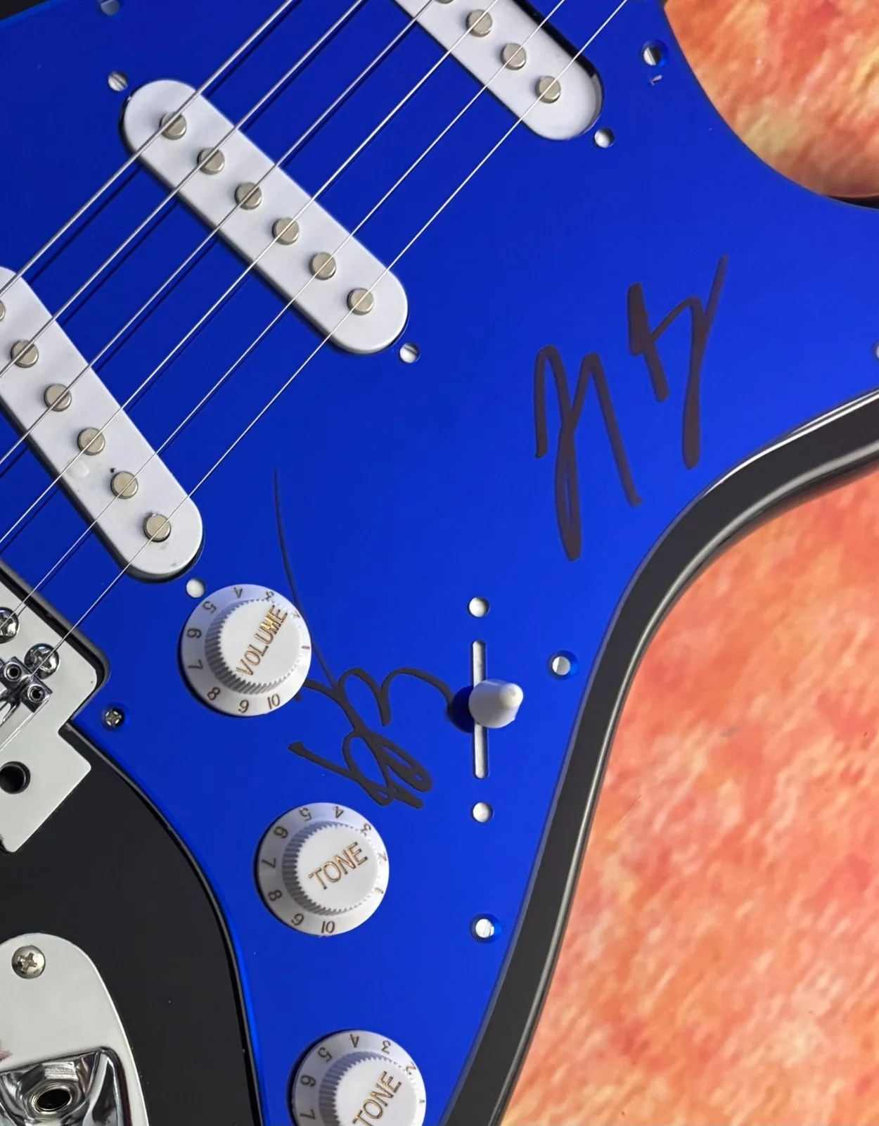 GFA Kenneth & Joey Duo * THE MILK CARTON KIDS * Signed Electric Guitar COA, изображение 5