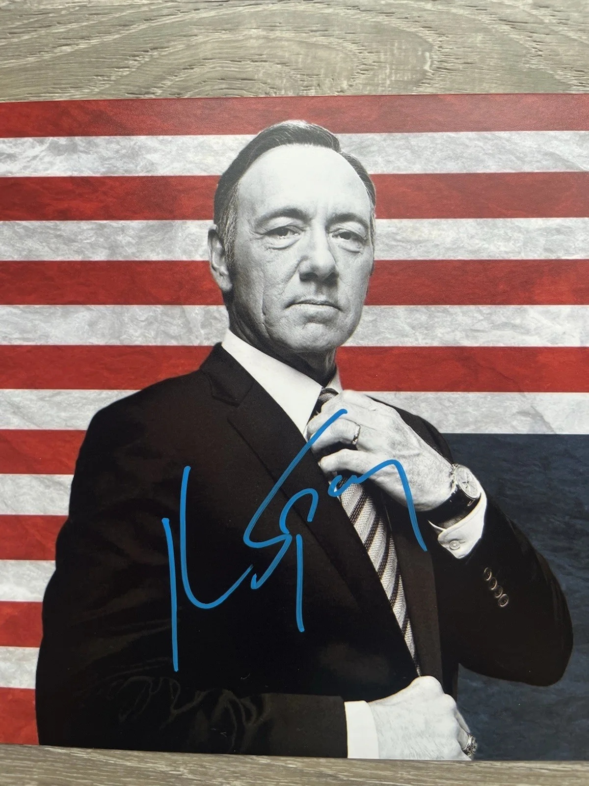 Kevin Spacey — Kevin Spacey Signed House Of Cards 8x10 Photo Frank Underwood, изображение 2