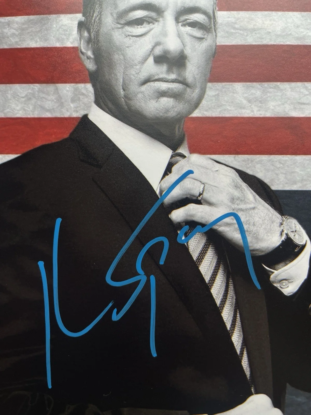 Kevin Spacey — Kevin Spacey Signed House Of Cards 8x10 Photo Frank Underwood, изображение 4