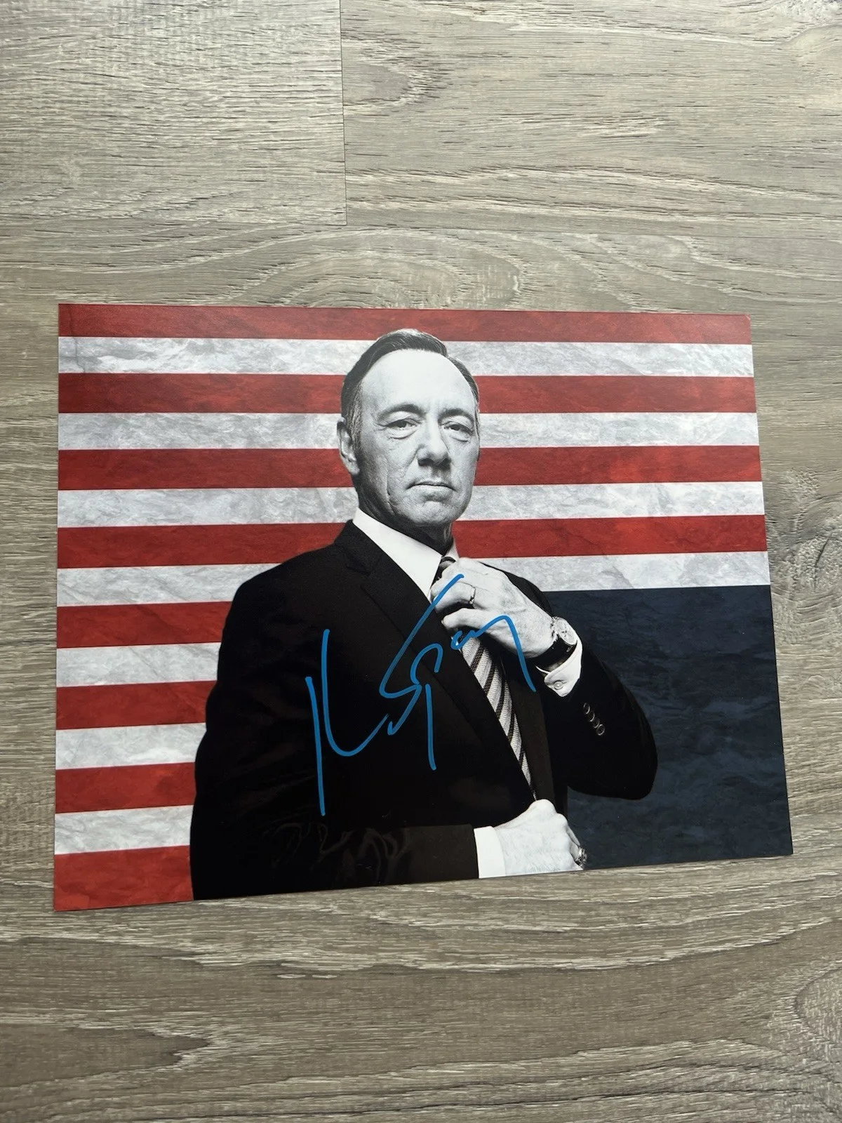 Kevin Spacey — Kevin Spacey Signed House Of Cards 8x10 Photo Frank Underwood, изображение 5