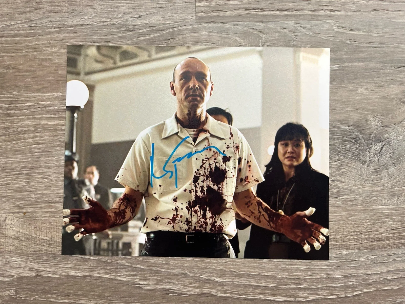 Kevin Spacey — Kevin Spacey Signed Seven 8x10 Photo Se7en John Doe