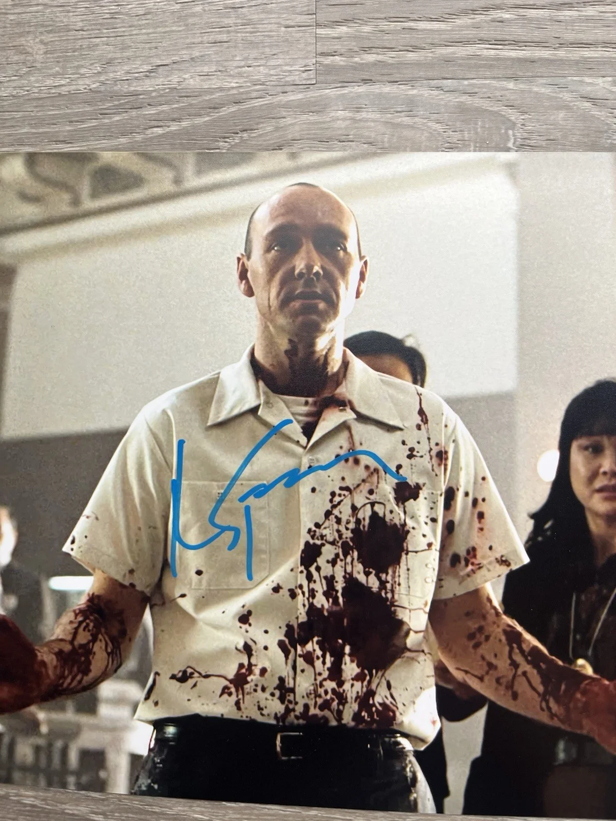 Kevin Spacey — Kevin Spacey Signed Seven 8x10 Photo Se7en John Doe, изображение 2